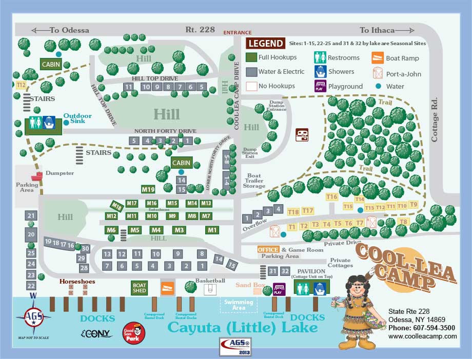 Camp Lonehollow - WOW! Check out this awesome map of camp